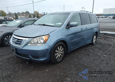 2009 Honda Odyssey Ex z USA, uszkodzony, nr VIN 5FNRL38469B002986